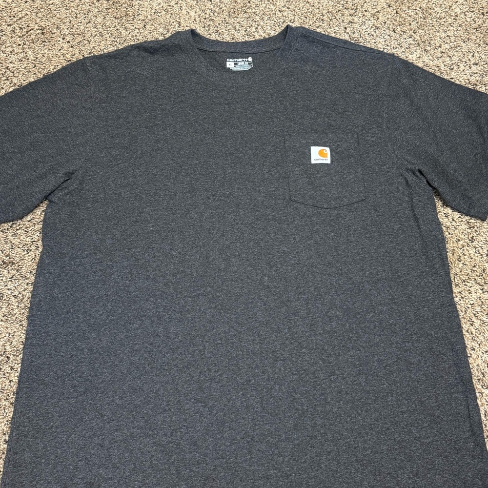 Carhartt Men's Dark Gray Short Sleeve Tee